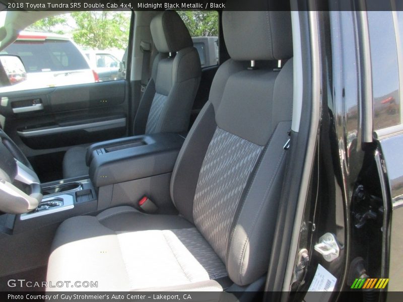 Midnight Black Metallic / Black 2018 Toyota Tundra SR5 Double Cab 4x4