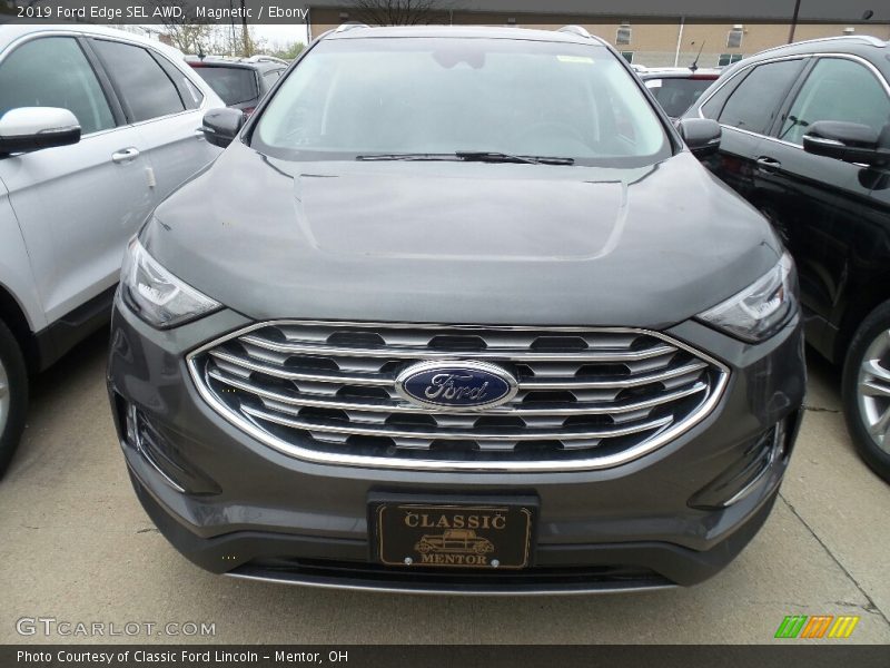 Magnetic / Ebony 2019 Ford Edge SEL AWD