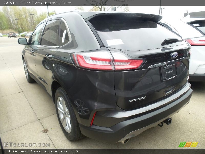 Magnetic / Ebony 2019 Ford Edge SEL AWD