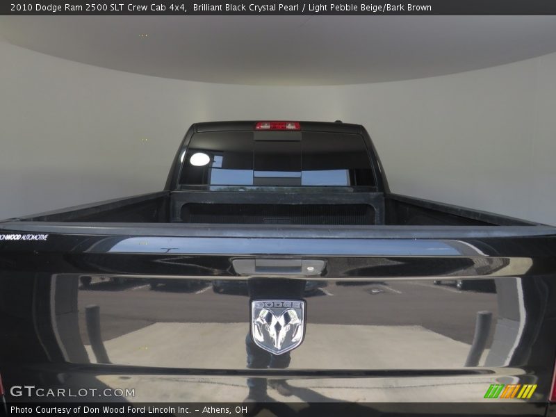 Brilliant Black Crystal Pearl / Light Pebble Beige/Bark Brown 2010 Dodge Ram 2500 SLT Crew Cab 4x4