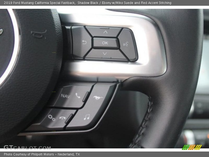  2019 Mustang California Special Fastback Steering Wheel