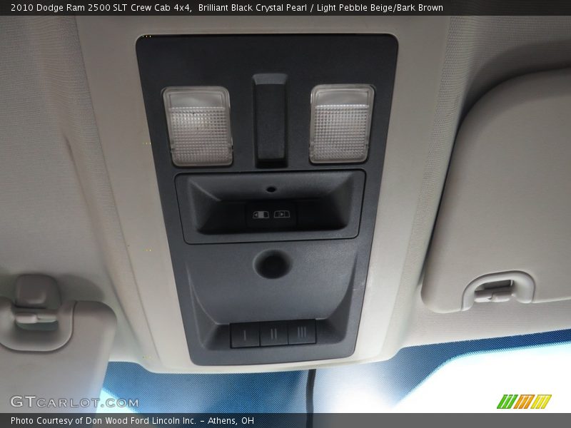 Brilliant Black Crystal Pearl / Light Pebble Beige/Bark Brown 2010 Dodge Ram 2500 SLT Crew Cab 4x4