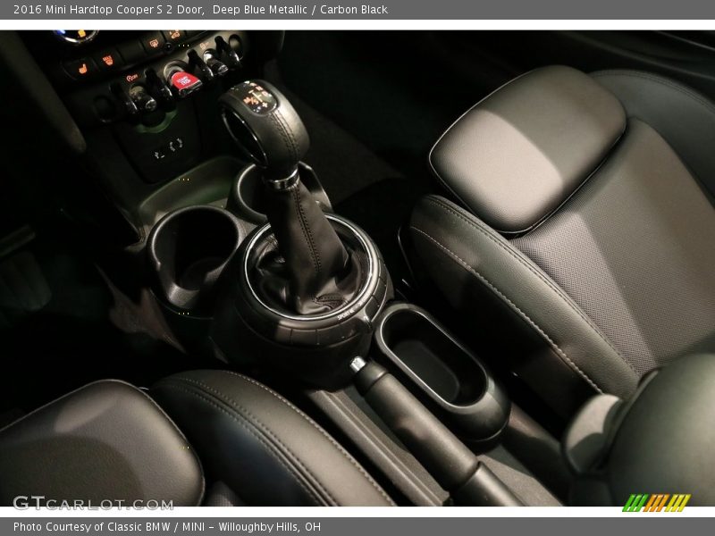 Deep Blue Metallic / Carbon Black 2016 Mini Hardtop Cooper S 2 Door