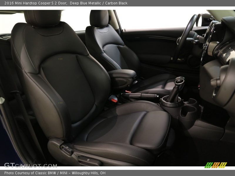 Deep Blue Metallic / Carbon Black 2016 Mini Hardtop Cooper S 2 Door
