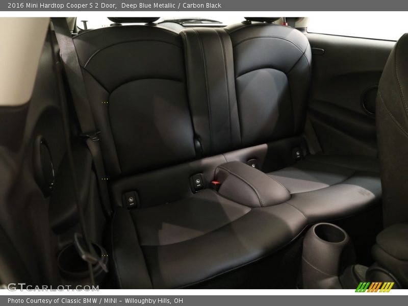 Deep Blue Metallic / Carbon Black 2016 Mini Hardtop Cooper S 2 Door