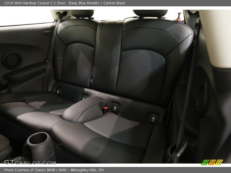 Deep Blue Metallic / Carbon Black 2016 Mini Hardtop Cooper S 2 Door