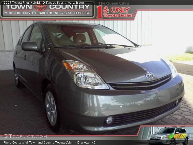 Driftwood Pearl / Ivory/Brown 2005 Toyota Prius Hybrid