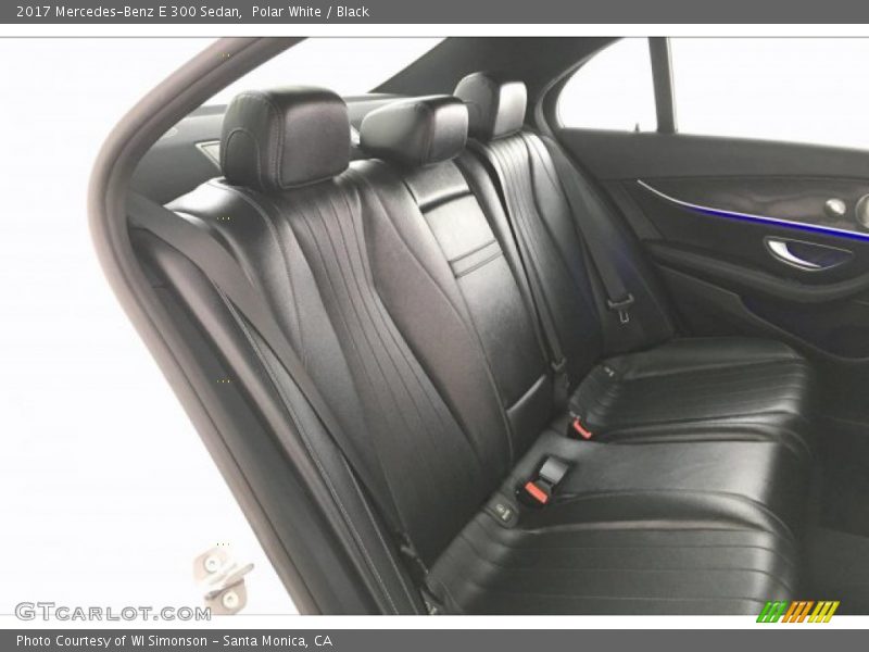 Polar White / Black 2017 Mercedes-Benz E 300 Sedan