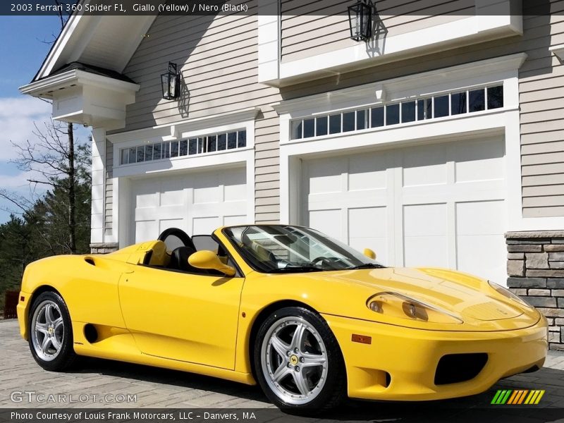  2003 360 Spider F1 Giallo (Yellow)