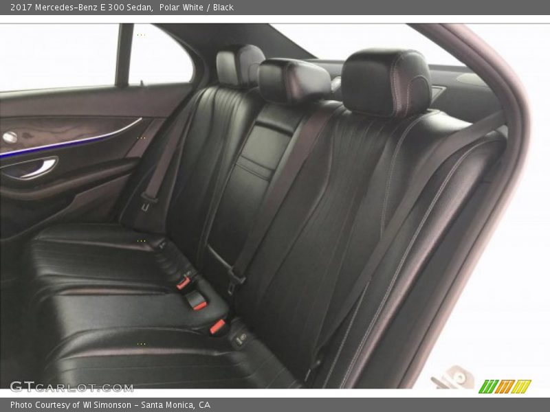 Polar White / Black 2017 Mercedes-Benz E 300 Sedan