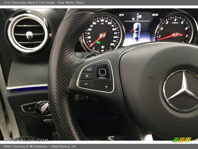 Polar White / Black 2017 Mercedes-Benz E 300 Sedan