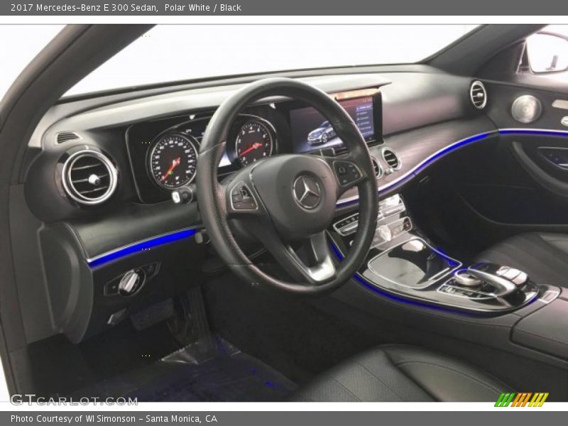 Polar White / Black 2017 Mercedes-Benz E 300 Sedan