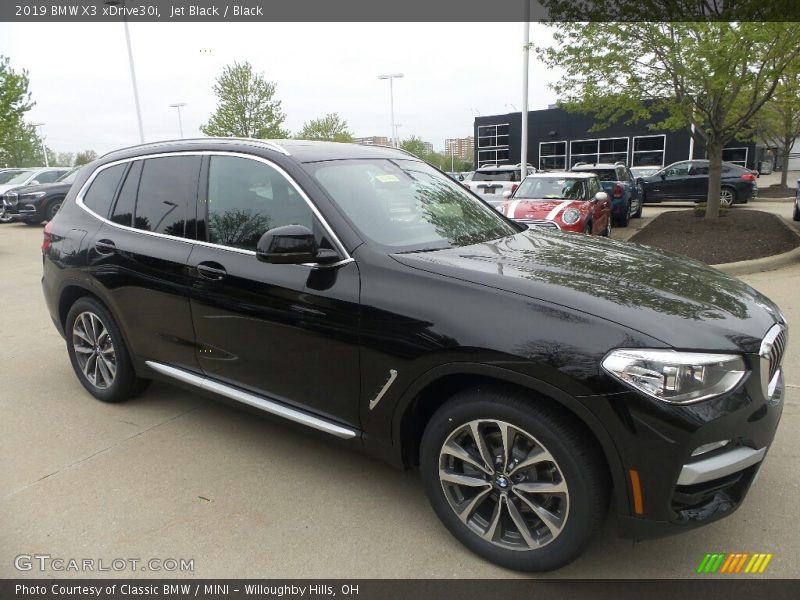 Jet Black / Black 2019 BMW X3 xDrive30i