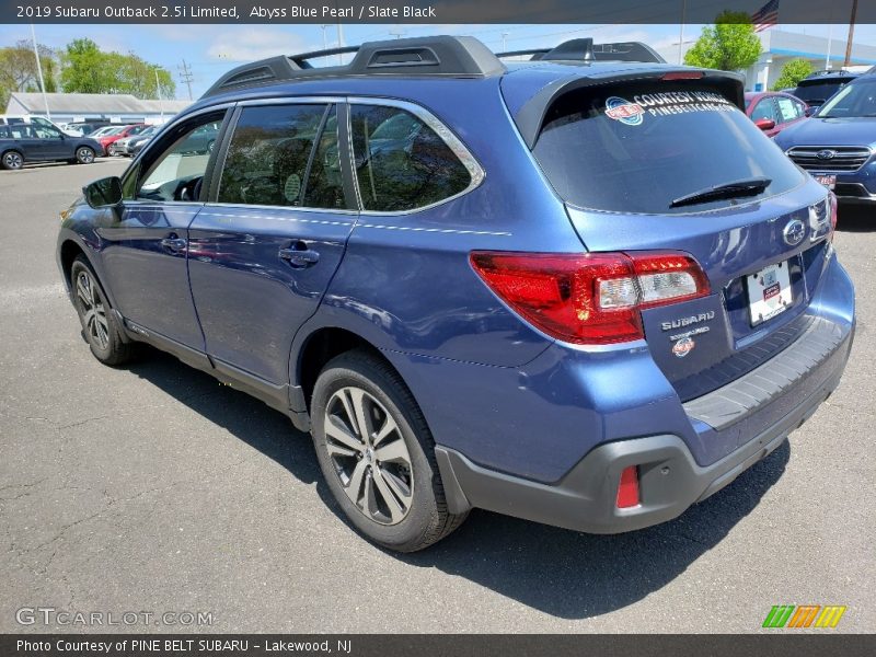Abyss Blue Pearl / Slate Black 2019 Subaru Outback 2.5i Limited