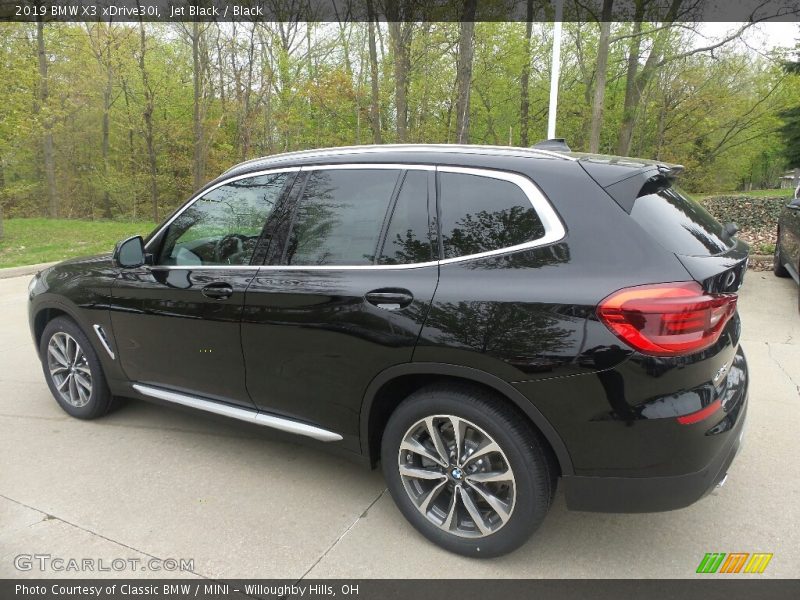 Jet Black / Black 2019 BMW X3 xDrive30i