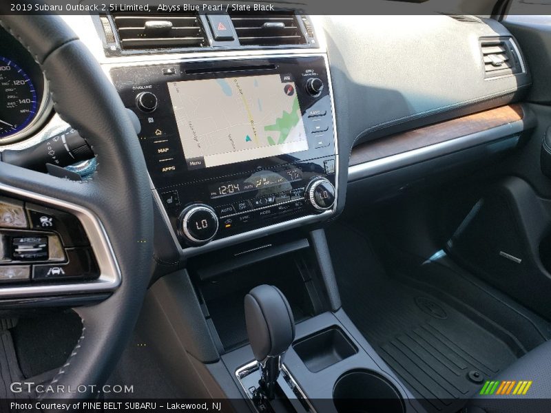Abyss Blue Pearl / Slate Black 2019 Subaru Outback 2.5i Limited