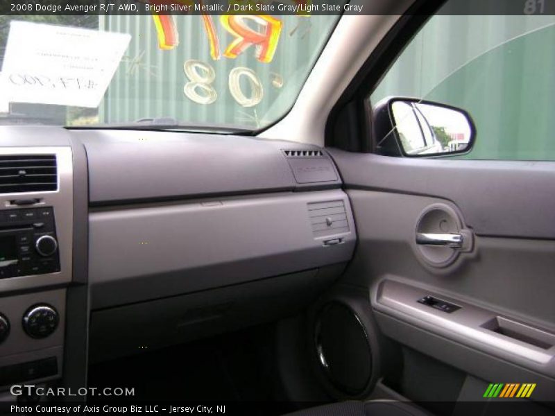 Bright Silver Metallic / Dark Slate Gray/Light Slate Gray 2008 Dodge Avenger R/T AWD