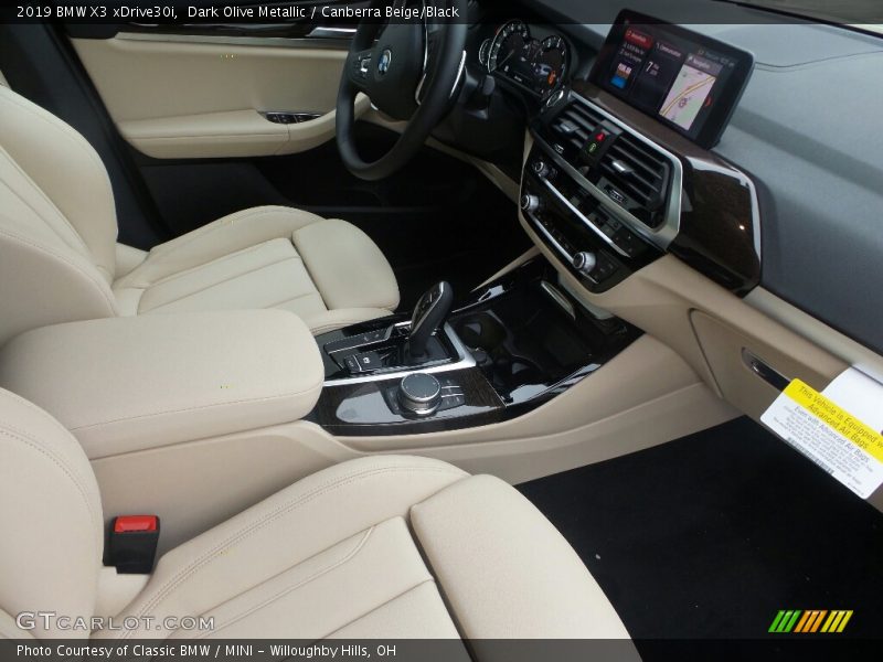 Dark Olive Metallic / Canberra Beige/Black 2019 BMW X3 xDrive30i