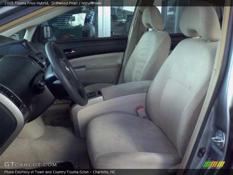 Driftwood Pearl / Ivory/Brown 2005 Toyota Prius Hybrid