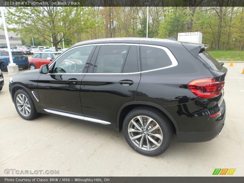 Jet Black / Black 2019 BMW X3 xDrive30i