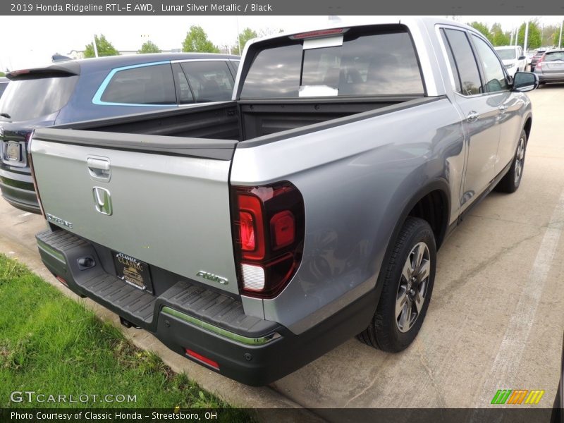 Lunar Silver Metallic / Black 2019 Honda Ridgeline RTL-E AWD