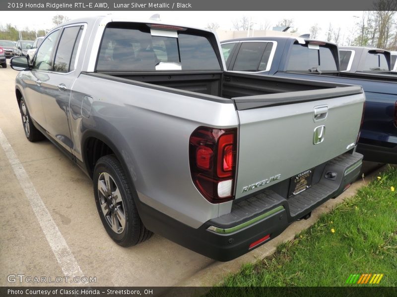 Lunar Silver Metallic / Black 2019 Honda Ridgeline RTL-E AWD