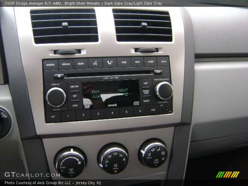 Bright Silver Metallic / Dark Slate Gray/Light Slate Gray 2008 Dodge Avenger R/T AWD