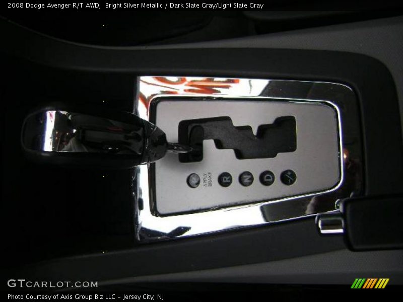 Bright Silver Metallic / Dark Slate Gray/Light Slate Gray 2008 Dodge Avenger R/T AWD