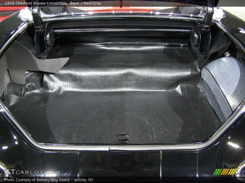 Black / Red/Gray 1958 Chevrolet Impala Convertible