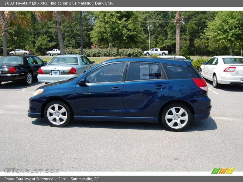 Indigo Ink Blue Metallic / Dark Gray 2003 Toyota Matrix XRS