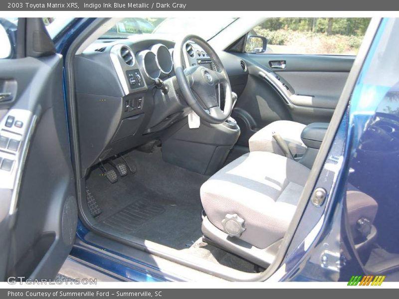 Indigo Ink Blue Metallic / Dark Gray 2003 Toyota Matrix XRS