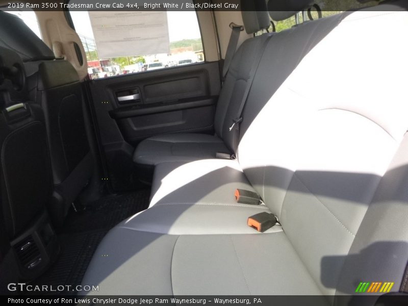 Bright White / Black/Diesel Gray 2019 Ram 3500 Tradesman Crew Cab 4x4