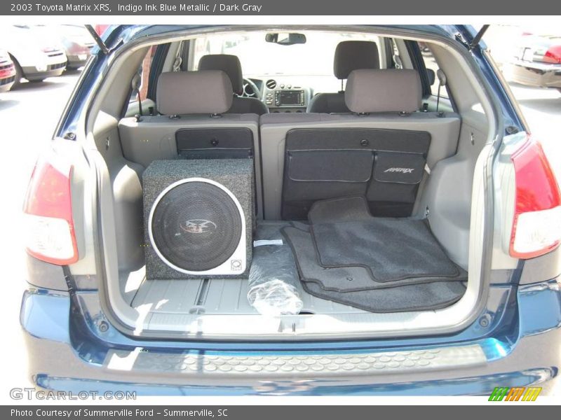 Indigo Ink Blue Metallic / Dark Gray 2003 Toyota Matrix XRS