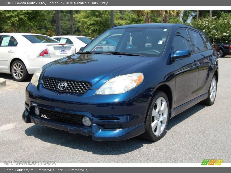 Indigo Ink Blue Metallic / Dark Gray 2003 Toyota Matrix XRS