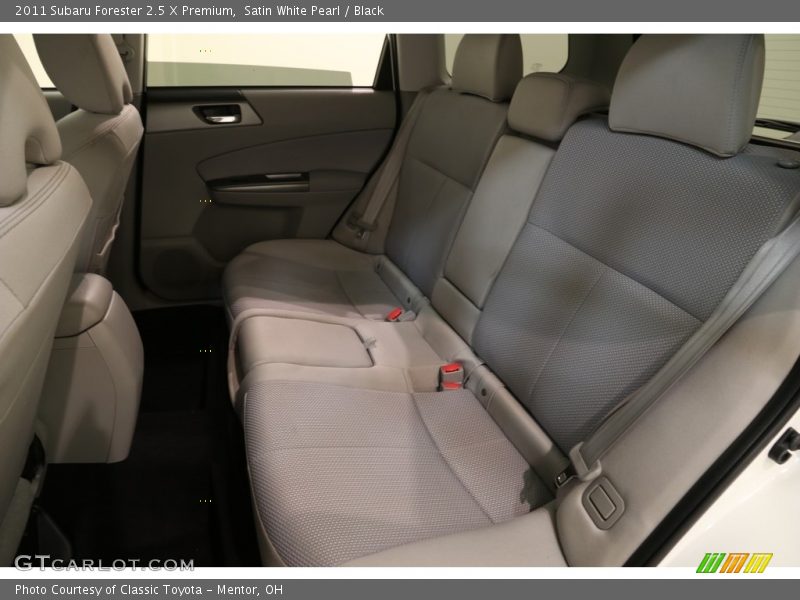 Satin White Pearl / Black 2011 Subaru Forester 2.5 X Premium