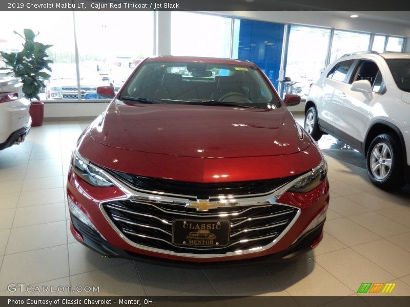 Cajun Red Tintcoat / Jet Black 2019 Chevrolet Malibu LT