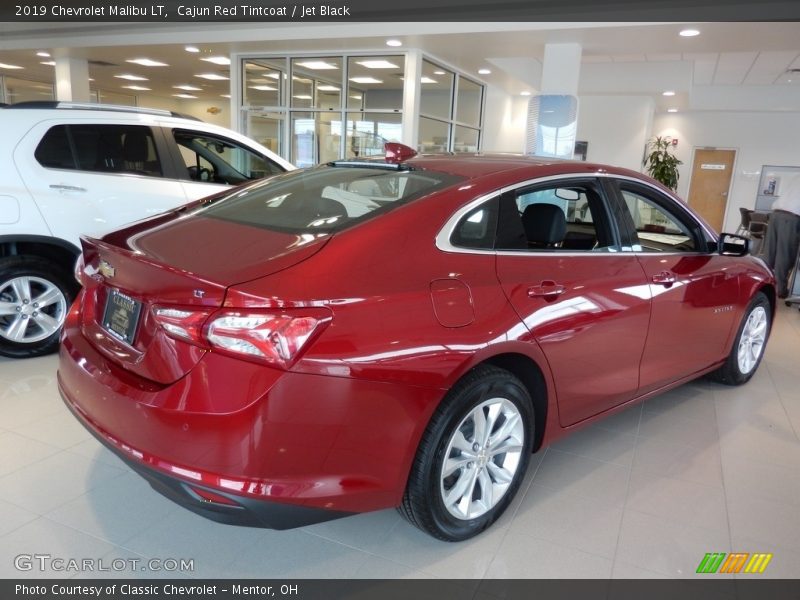 Cajun Red Tintcoat / Jet Black 2019 Chevrolet Malibu LT