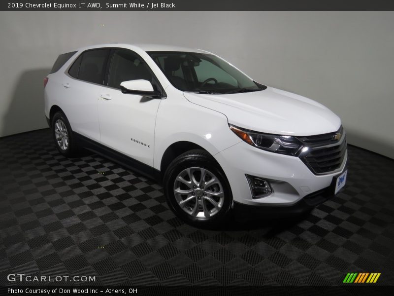 Summit White / Jet Black 2019 Chevrolet Equinox LT AWD