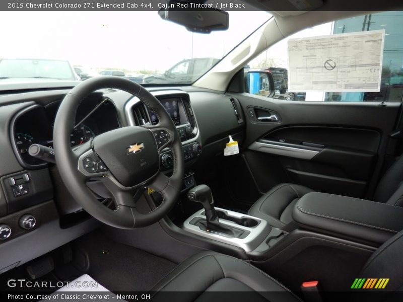 Cajun Red Tintcoat / Jet Black 2019 Chevrolet Colorado Z71 Extended Cab 4x4