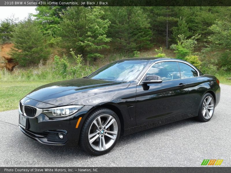 Jet Black / Black 2018 BMW 4 Series 430i xDrive Convertible