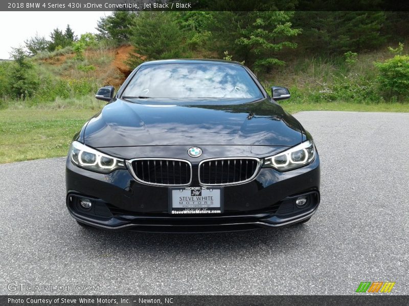 Jet Black / Black 2018 BMW 4 Series 430i xDrive Convertible
