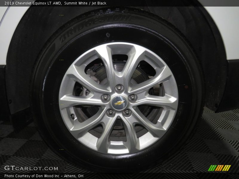 Summit White / Jet Black 2019 Chevrolet Equinox LT AWD