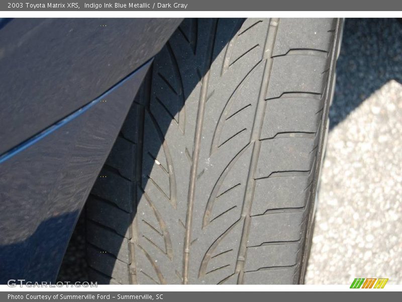 Indigo Ink Blue Metallic / Dark Gray 2003 Toyota Matrix XRS