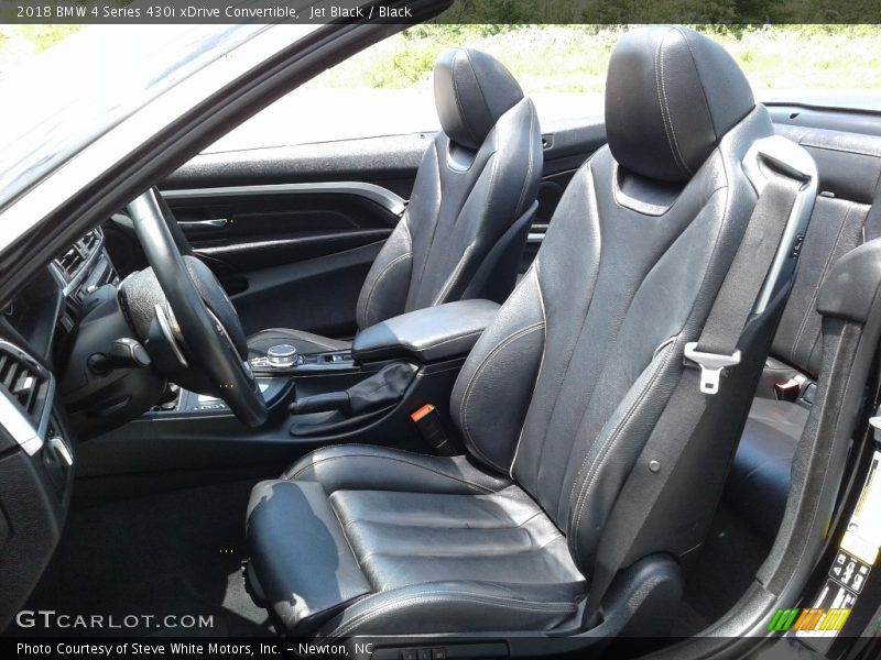 Jet Black / Black 2018 BMW 4 Series 430i xDrive Convertible