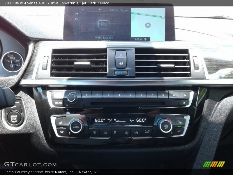 Jet Black / Black 2018 BMW 4 Series 430i xDrive Convertible