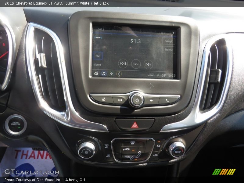 Summit White / Jet Black 2019 Chevrolet Equinox LT AWD