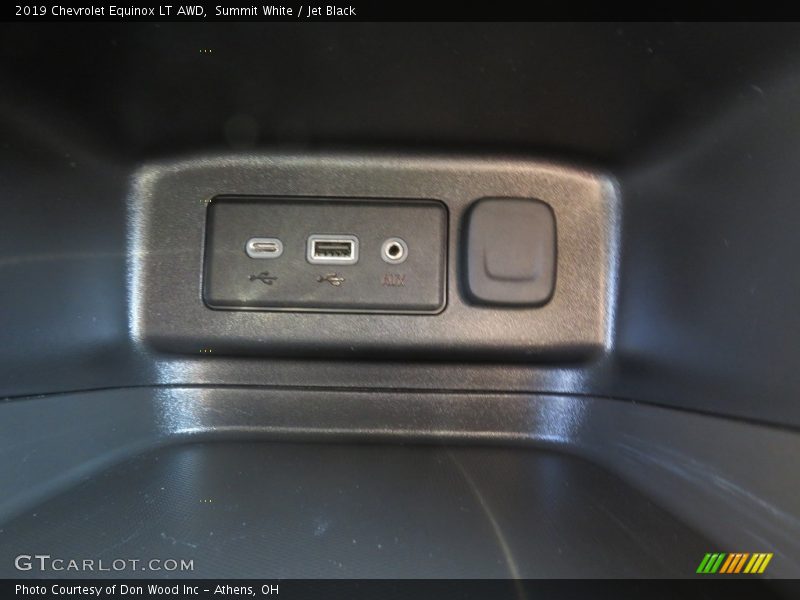 Summit White / Jet Black 2019 Chevrolet Equinox LT AWD