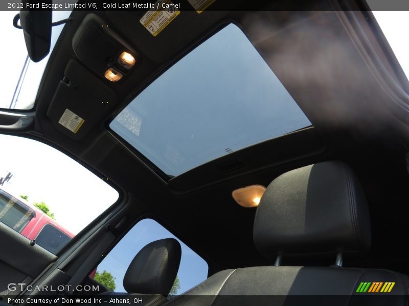 Gold Leaf Metallic / Camel 2012 Ford Escape Limited V6