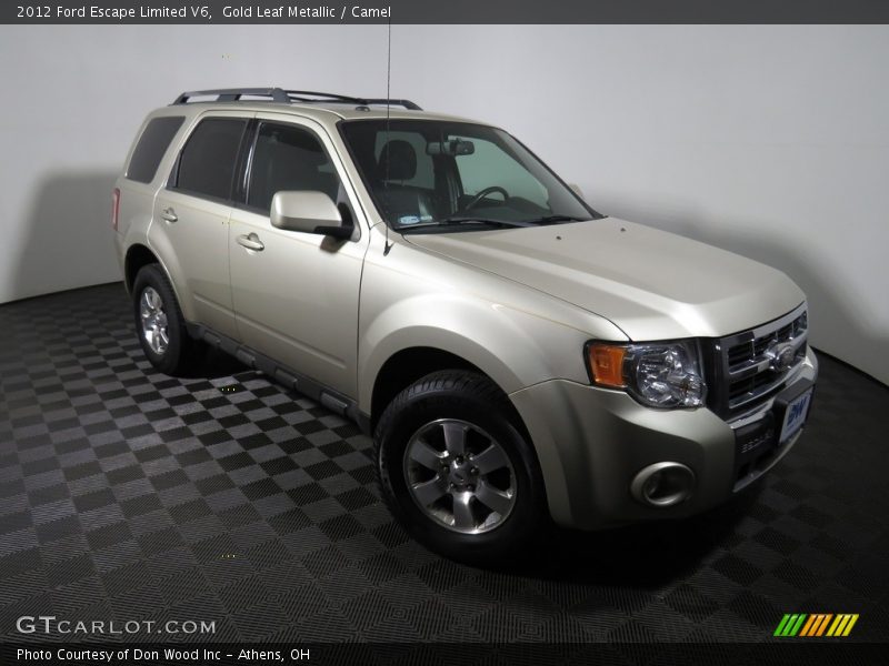 Gold Leaf Metallic / Camel 2012 Ford Escape Limited V6