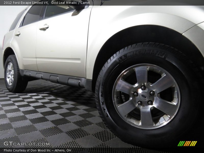 Gold Leaf Metallic / Camel 2012 Ford Escape Limited V6